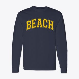 Beach Varsity Arch Classic Long Sleeve T-Shirt