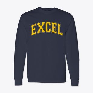 Excel Academy Varsity Arch Classic Long Sleeve T-Shirt