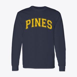 Pines Elementary School Varsity Arch Classic Long Sleeve T-Shirt