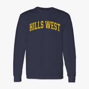 Half Hollow Hills West High School Varsity Arch Classic Long Sleeve T-Shirt