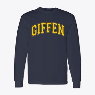 Giffen Memorial Elementary School Varsity Arch Classic Long Sleeve T-Shirt