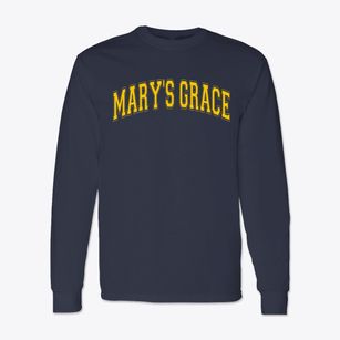 Mary's Grace School Varsity Arch Classic Long Sleeve T-Shirt