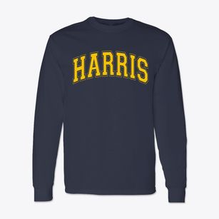 Harris Elementary School Varsity Arch Classic Long Sleeve T-Shirt