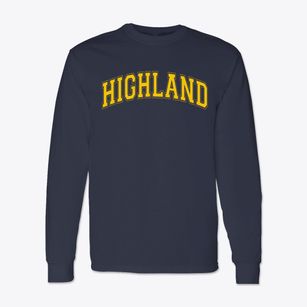 Highland School Of Technology Varsity Arch Classic Long Sleeve T-Shirt