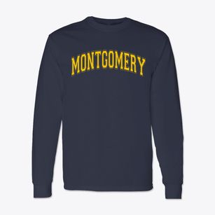 Montgomery High School Varsity Arch Classic Long Sleeve T-Shirt
