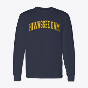 Hiwassee Dam School Varsity Arch Classic Long Sleeve T-Shirt