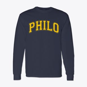 Philo School Of Discovery & Exploration Varsity Arch Classic Long Sleeve T-Shirt