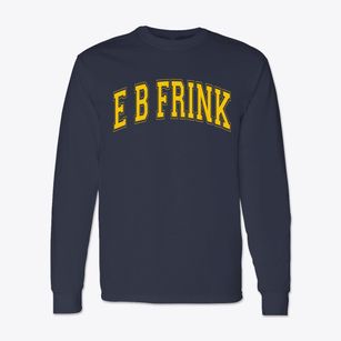 E B Frink Middle School Varsity Arch Classic Long Sleeve T-Shirt