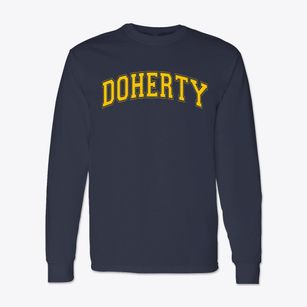 Doherty Elementary School Varsity Arch Classic Long Sleeve T-Shirt