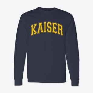 Kaiser Elementary School Varsity Arch Classic Long Sleeve T-Shirt