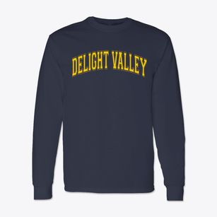 Delight Valley Elementary School Varsity Arch Classic Long Sleeve T-Shirt