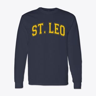 Saint Leo The Great School Varsity Arch Classic Long Sleeve T-Shirt