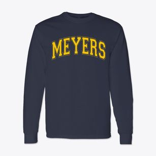 Elmer L. Meyers Senior High School Varsity Arch Classic Long Sleeve T-Shirt