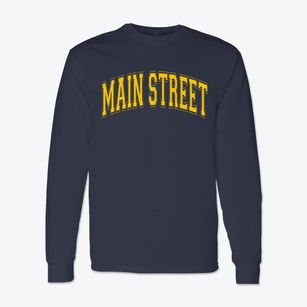Main Street School Varsity Arch Classic Long Sleeve T-Shirt
