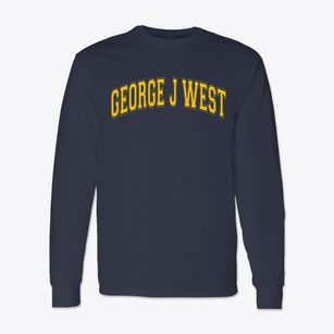 George J West Elementary School Varsity Arch Classic Long Sleeve T-Shirt