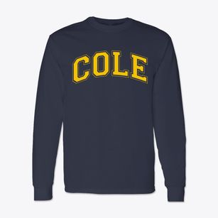 Bennie L. Cole Elementary School Varsity Arch Classic Long Sleeve T-Shirt