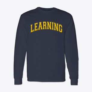 Learning Center Varsity Arch Classic Long Sleeve T-Shirt