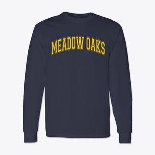 Meadow Oaks Academy Varsity Arch Classic Long Sleeve T-Shirt