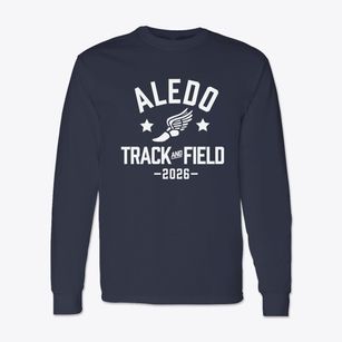 Aledo Middle School Track and Field Classic Long Sleeve T-Shirt