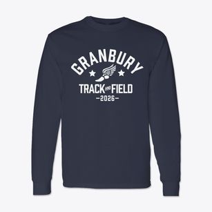 Granbury High School Track and Field Classic Long Sleeve T-Shirt