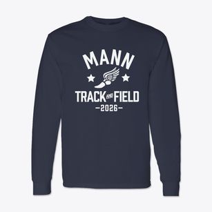 Mann Middle School Track and Field Classic Long Sleeve T-Shirt