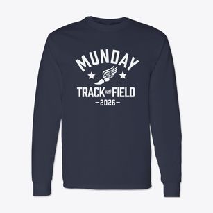 Munday Junior High School Track and Field Classic Long Sleeve T-Shirt
