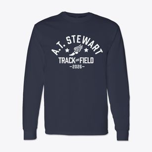A.t. Stewart Middle School Track and Field Classic Long Sleeve T-Shirt