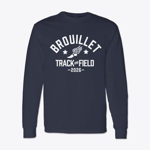 Brouillet Elementary School Track and Field Classic Long Sleeve T-Shirt
