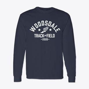 Woodsdale Elementary School Track and Field Classic Long Sleeve T-Shirt