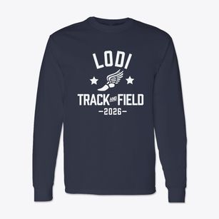 Lodi Area Middle School Track and Field Classic Long Sleeve T-Shirt
