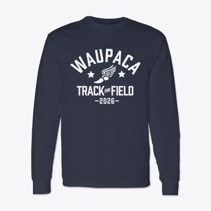 Waupaca High School Track and Field Classic Long Sleeve T-Shirt