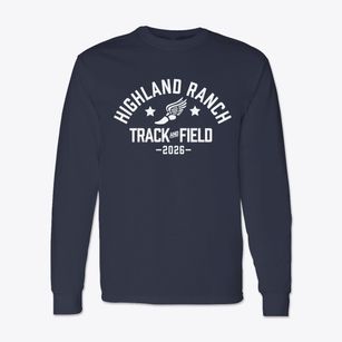 Highland Ranch Elementary School Track and Field Classic Long Sleeve T-Shirt