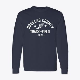 Douglas County High School Track and Field Classic Long Sleeve T-Shirt