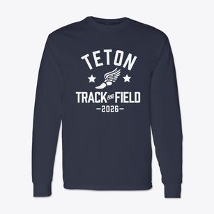 Teton Middle School Track and Field Classic Long Sleeve T-Shirt