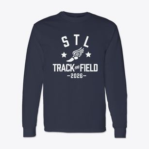 S T L Track and Field Classic Long Sleeve T-Shirt