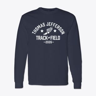 Thomas Jefferson Middle School Track and Field Classic Long Sleeve T-Shirt