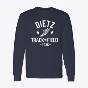 Dietz Elementary School Track and Field Classic Long Sleeve T-Shirt