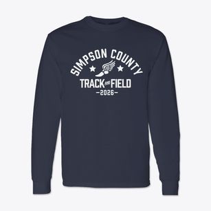 Simpson County Early Childhood Center Track and Field Classic Long Sleeve T-Shirt
