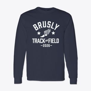Brusly Elementary School Track and Field Classic Long Sleeve T-Shirt