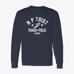 N P Trist Middle School Track and Field Classic Long Sleeve T-Shirt