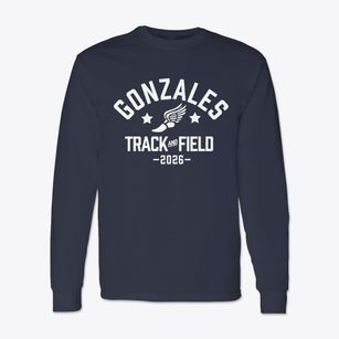 Gonzales Middle School Track and Field Classic Long Sleeve T-Shirt