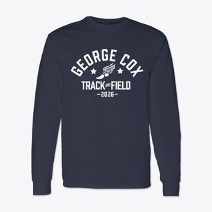 George Cox Elementary School Track and Field Classic Long Sleeve T-Shirt
