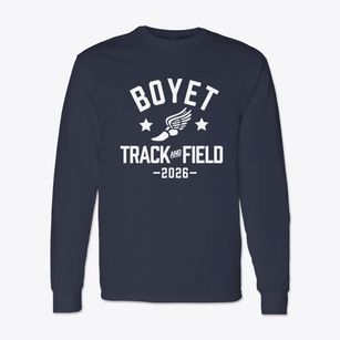 Boyet Junior High School Track and Field Classic Long Sleeve T-Shirt