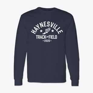 Haynesville High School Track and Field Classic Long Sleeve T-Shirt