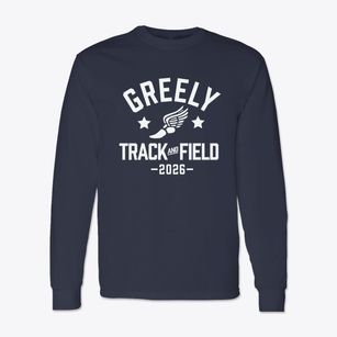 Greely Junior High School Track and Field Classic Long Sleeve T-Shirt