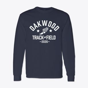 Oakwood Academy Track and Field Classic Long Sleeve T-Shirt