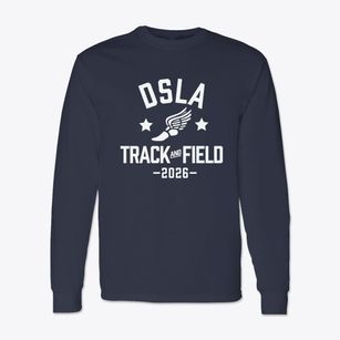 Detroit Service Learning Academy Track and Field Classic Long Sleeve T-Shirt