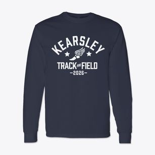 Kearsley High School Track and Field Classic Long Sleeve T-Shirt