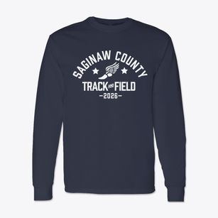Saginaw County Transitional Academy Track and Field Classic Long Sleeve T-Shirt