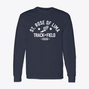 Saint Rose Of Lima School Track and Field Classic Long Sleeve T-Shirt